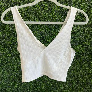 Zara White Crop Top